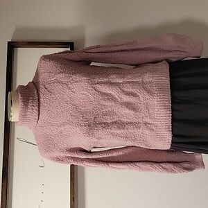Hippie Rose Cozy Pullover turtleneck sweater, NWT